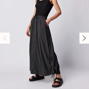 Free People Picture Perfect parachute maxi skirt